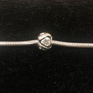 Chamilia Swarovski heart charm
